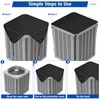 Svepndic Winter Air Conditioner Cover for Outside Units,36x36 Waterproof Central