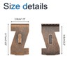 INCREWAY Brick Hook Clips, Metal Brick Wall Hook Wall Clips