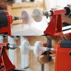 BMWOOD Woodworking Lathe Buffing System, 2 Step 2X 4" Wheel