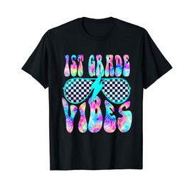 1st Grade Vibes Cool Sunglasses 1st Grade Kid Back To School T-Shirt