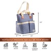 Acorn Street Insulated Cooler Tote carry bag by Fit +