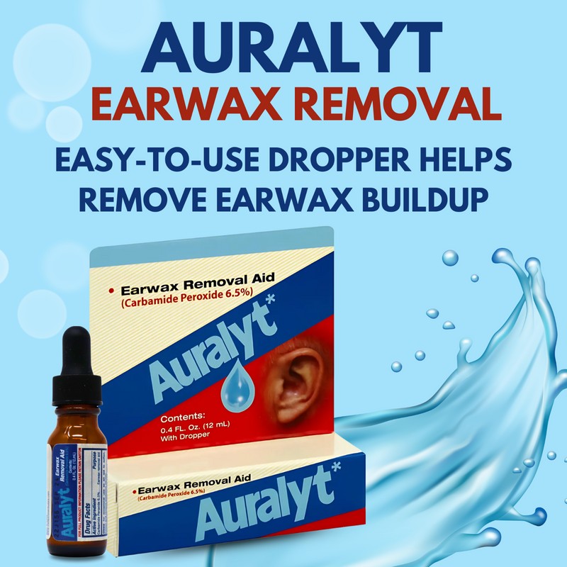 Menper Auralyt Earwax Removal Aid 12ml - Safe & Effective