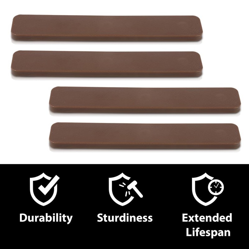 G-PLUS Decking Boards End Cap 5.5” 4pcs Tan