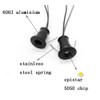 Mini LED Headlight, 9 Pieces, 12 V, 1 W Recessed