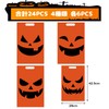 CINECE Halloween Wrapping Bag, Handbag, 24 Pieces, Large Plastic Bag,