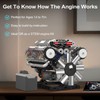 Mould King V8 Engine Building Kit, Build Your Own Mini