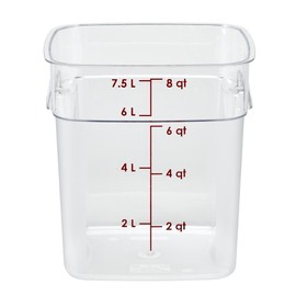 Cambro Container Square Polycarbonate - 7.6 L