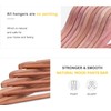 TOPIA HANGER American Red Cedar Wooden Hangers 18 Pack, Clothes