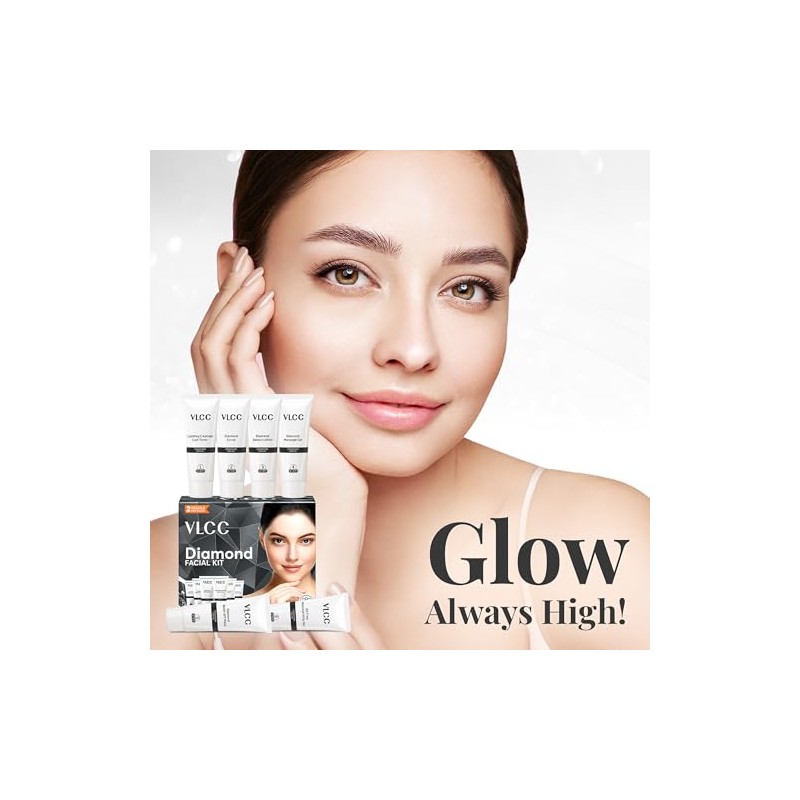 Vlcc Kit Facial Diamante Incluye Productos Cuidado Piel Lavado Mascarilla