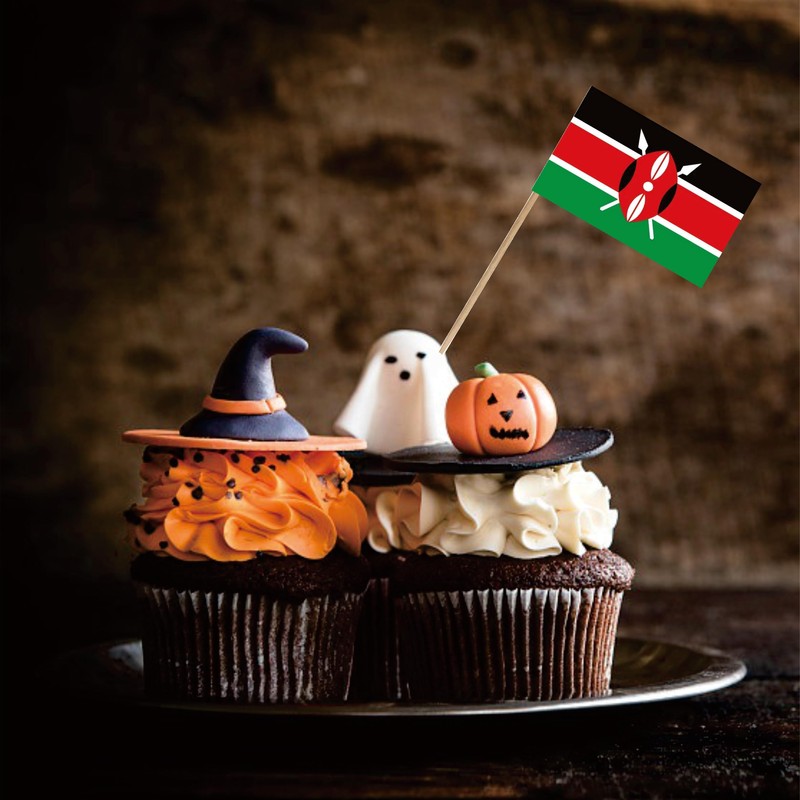 Kenya Toothpick Flag Republic of Kenya Small Mini Cocktail Fruit
