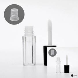 Lip Gloss Tint Empty Bottle 1.2ml Travel Cosmetic Container Cosmetic Container 02 Tint Empty Bottle Silver-1.2ml / 립글로즈 틴트 공병 1.2ml 여행용화장품용기 화장품용기 02틴트공병실버-1.2ml