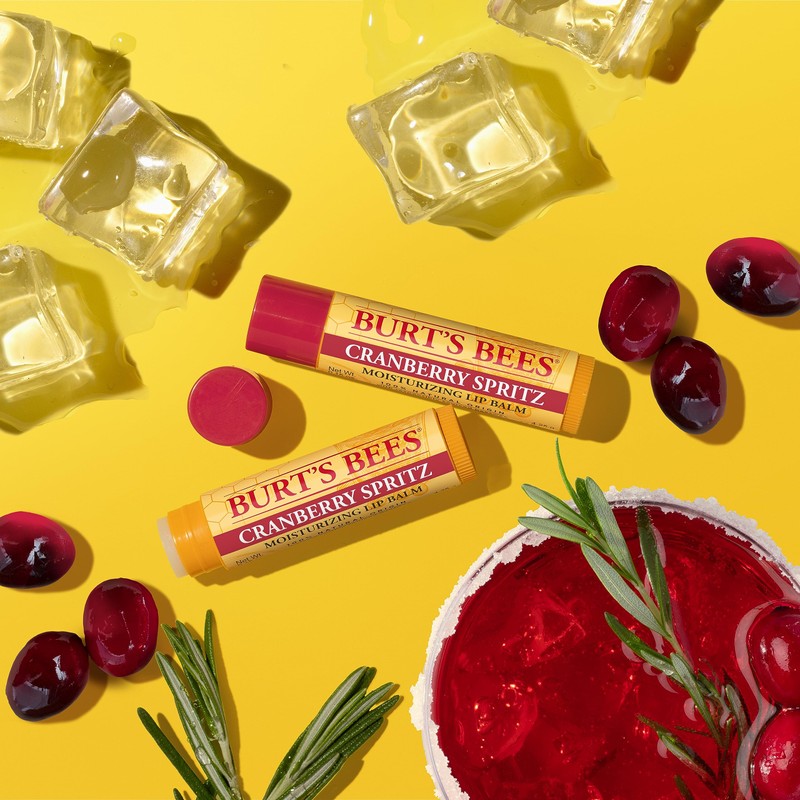 Burt's Bees Lip Care Cranberry Spritz Gift Set (Cranberry Spritz