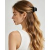 MAORULU Pinza para el cabello pequeña de acetato de 1,85"