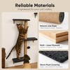 FUKUMARU Cat Wall Shelves, Stable & Safe 4 in 1