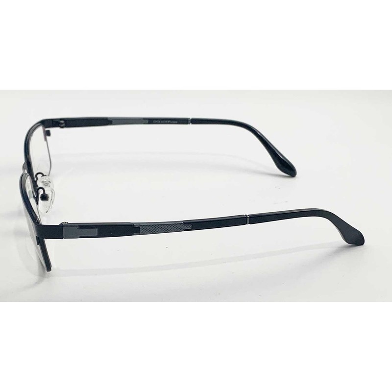 Bifocal Multi Purpose Mens Rectangular Reading Glasses (Gunmetal, 1.50)