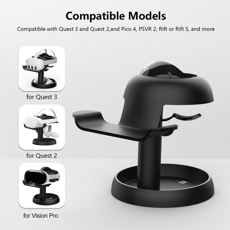 AMVR VR Stand for Quest 3/PICO 4/PS VR2 VR Headset
