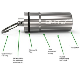 BMTick Car Mini Odour-Proof Pocket Ashtray with Lid (for Outdoors) (1 Pack)