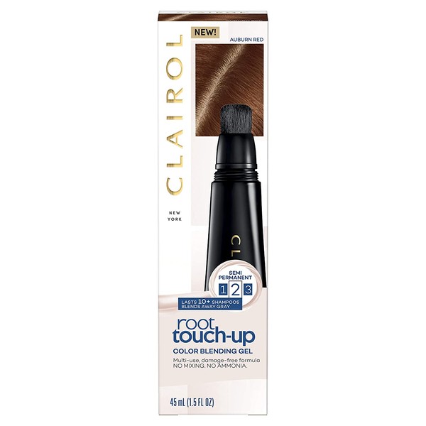 Clairol Root Touch-Up Color Blending Gel, 5R Auburn Red, 2 Count