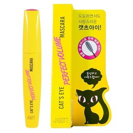 Jigott Cat's Eye Perfect Volume Mascara 0.42oz/12g - Long Lashes for Feminine and Charming Look (Perfect Volume Mascara)