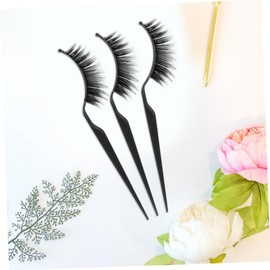 Beavorty Eyelash Extensions Tool Kit 3pcs Display Rack Magnetic Eyelashes Applicator Safe Plastic Salon/personal Use