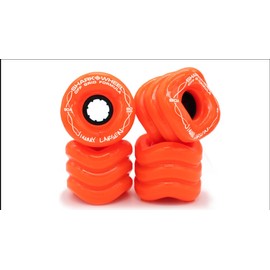 SHARK Wheel 60 mm, 90a Patineta Naranja - Equipo Rider, Ruedas Signature Off-Grid Jimmy Larsen