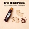 6PCS 3Colors Eyebrow Pencil Set with Sharpener - Long Lasting