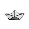 Mono-Quick Iron-On Patch Origami Boat Folding Boat 5.0 cm x