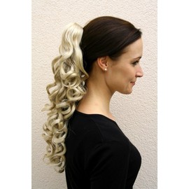 WIG ME UP - NC218-202 Hairpiece Full Braid Curly Long Light Blonde (Shade 202)