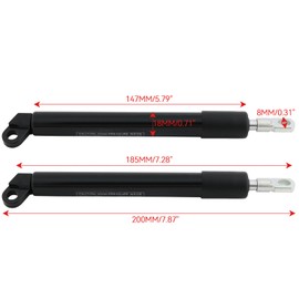 AUTOXBERT Rear Tailgate Strut Slow Down Shock Damper Gas Spring Support Lifter For Ford Ranger PX 2011-2019 Holden RG Colorado Mazda BT-50