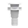 SEAFLO 1-1/8", White (2-Pack) Thru Hulls Fitting Thru-Hull with Check