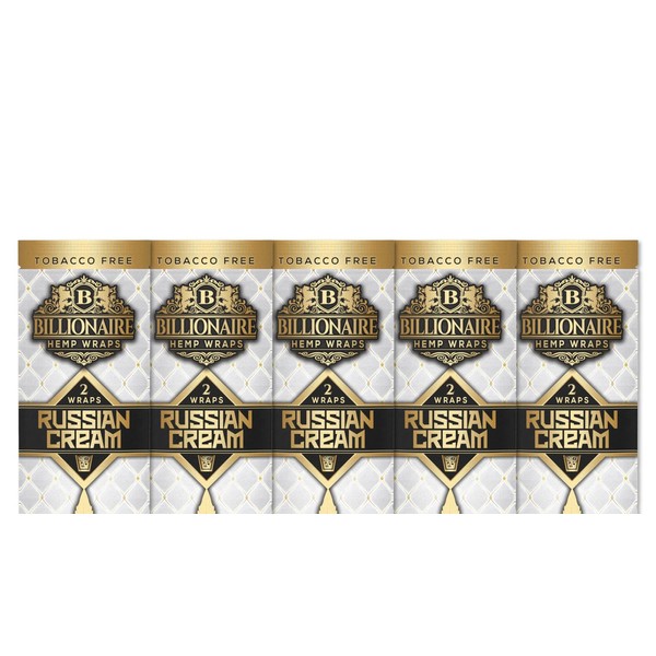 Billionaire Wraps - Russian Cream - 2 Wraps per Pack