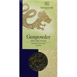 Sonnentor Chines. Green Tea Gunpowder Loose, Pack of 1 (1 x 100 g) - Organic