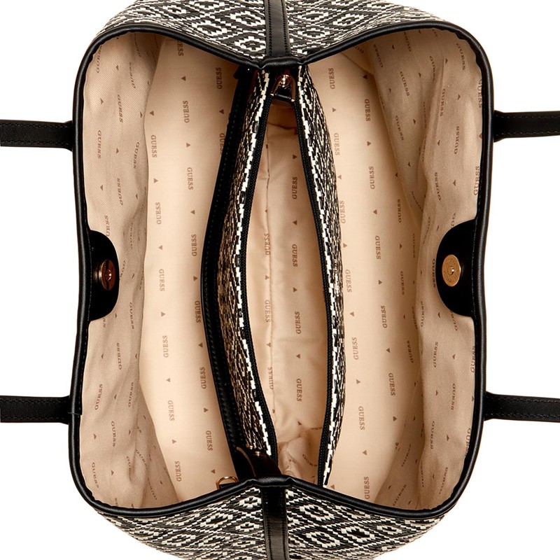 Vikky Straw Tote Set