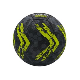 Optimum STREET FOOTBALL - BLACK/YELLOW - SIZE 5