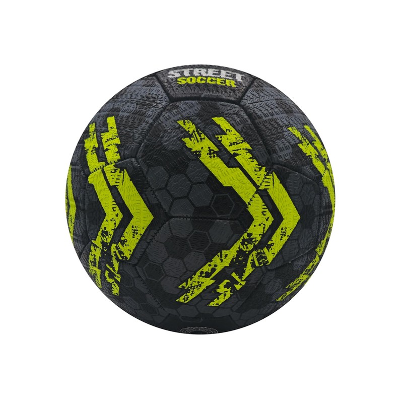 Optimum STREET FOOTBALL - BLACK/YELLOW - SIZE 5