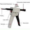 1:1 AB epoxy glue gun, dispensing gun 50ml dual ink