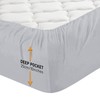 My home store Fitted Sheet 25 cm Deep Brushed Microfiber