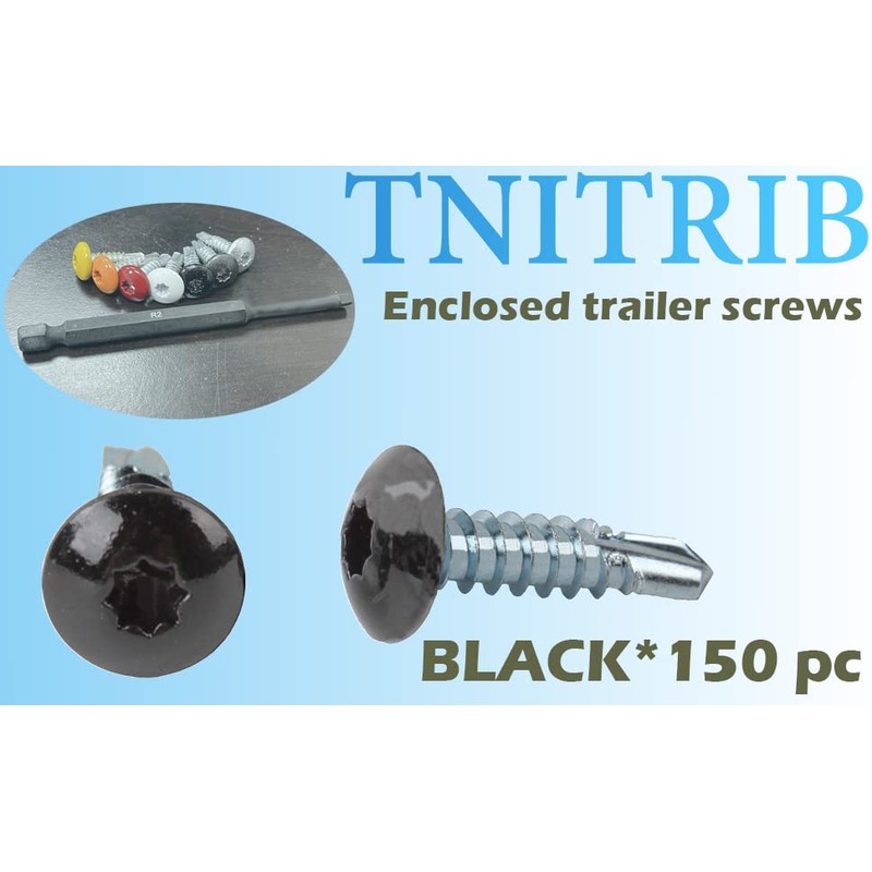Trailer Exterior Self Tapping Screws OEM #10 x 3/4 Enclosed