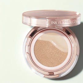Anjumain Arial Ink Feeder Cover Lasting Cushion Foundation SPF50+ PA++++ 15g, No. 01 Vanilla, 1 piece / 아리얼 잉크 피더 커버 래스팅 쿠션 파운데이션 SPF50+ PA++++ 15g, 01호 바닐라, 1개