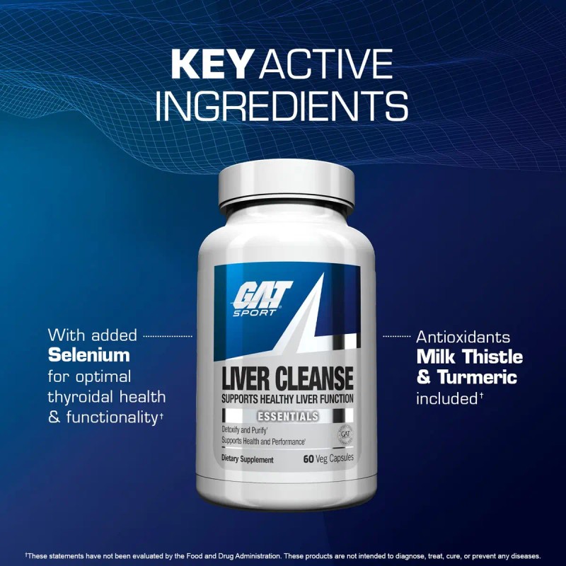 Gat Sport Multivitamínico Limpieza Hígado Tabletas