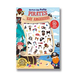 Dress Up Puffy Stickers Pirates Say Arghhhh!