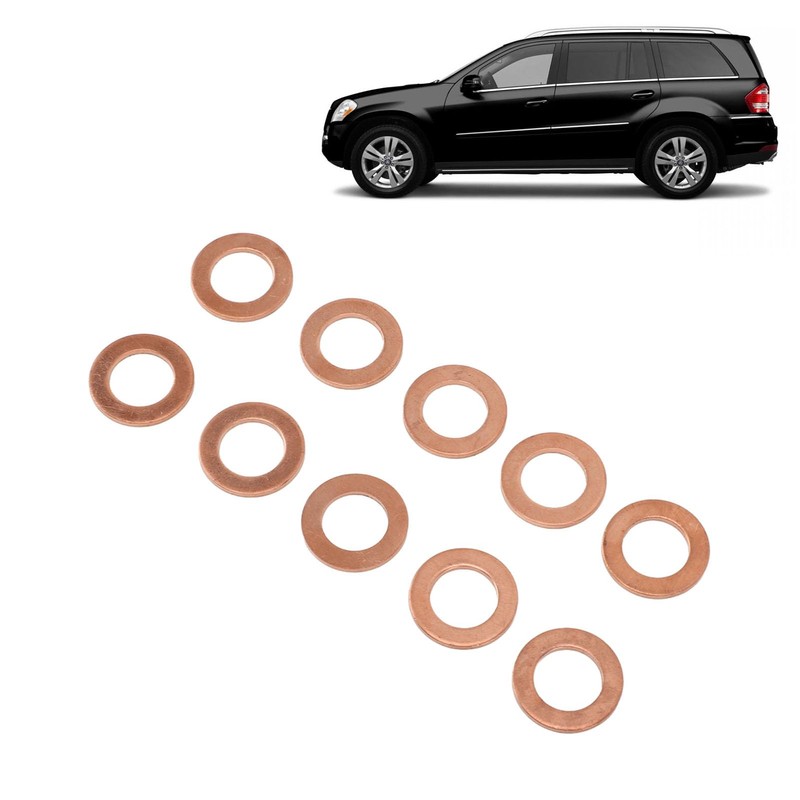 M12 Copper Oil Drain Plug Washer High Sealing Performance &