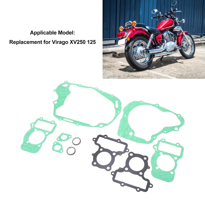 10PCS Motorcycle Engine Gasket Strong Sealing Leak Proof Cylinder Gasket