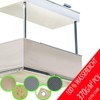 freigarten.de Balcony Privacy Screen PB2 PES, Opaque Balcony Cover, 90