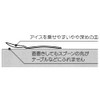 Skater SA1-A Aluminum Ice Cream Spoon, Ice Spoon, Moomin