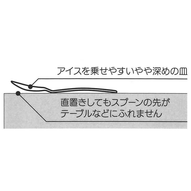Skater SA1-A Aluminum Ice Cream Spoon, Ice Spoon, Moomin