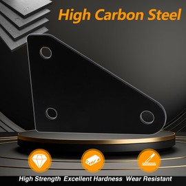 KPALAG Bracket Cab Support Mount Plate Bracket Cab Black Mounting Plate Bracket Compatible with Volvo Truck D13 VNL Replace#:20727214