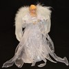 PREMIER TREE TOP SILVER/WHITE ANGEL 30CM by Premier