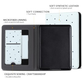 CoBak Case with Stand for Kindle Paperwhite -with Auto Sleep Wake, Card Slot, Hand Strap Feature - Fits Kindle Paperwhite 11th Generation 6.8" Signature Edition 2021 Released,Royal-Blue