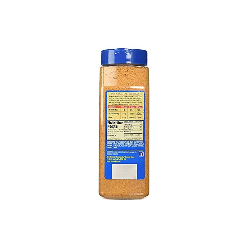 Ortega Taco Seasoning Original - 24oz (Pack of 2)